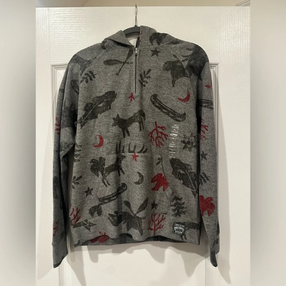 Boys Ralph Lauren half zip hoodie